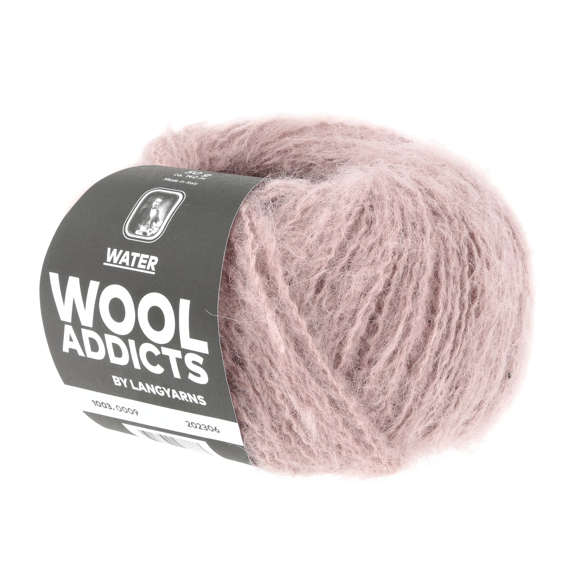 Lang Yarns WATER Wooladdicts in der Farbe quarz