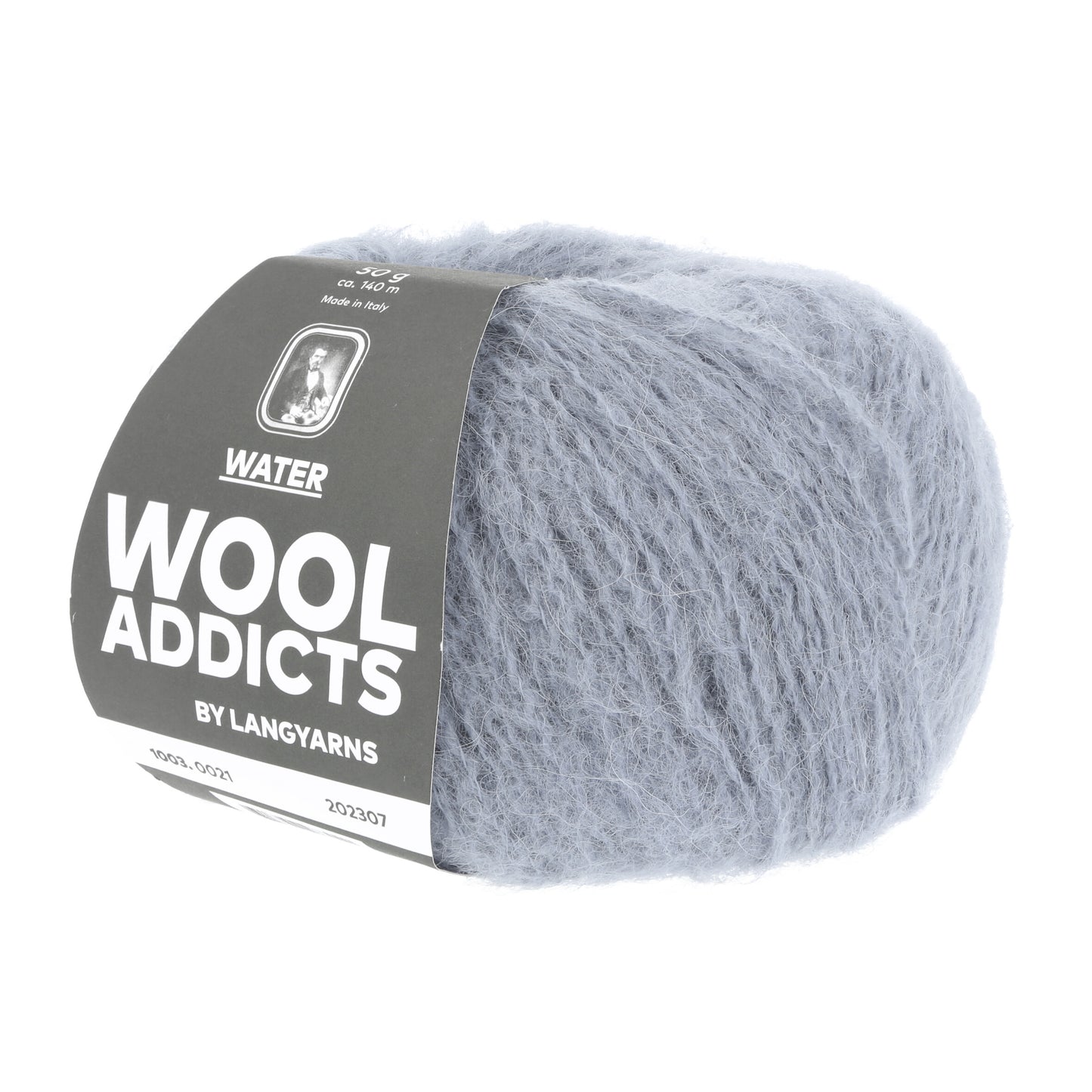 Lang Yarns WATER Wooladdicts in der Farbe cristal