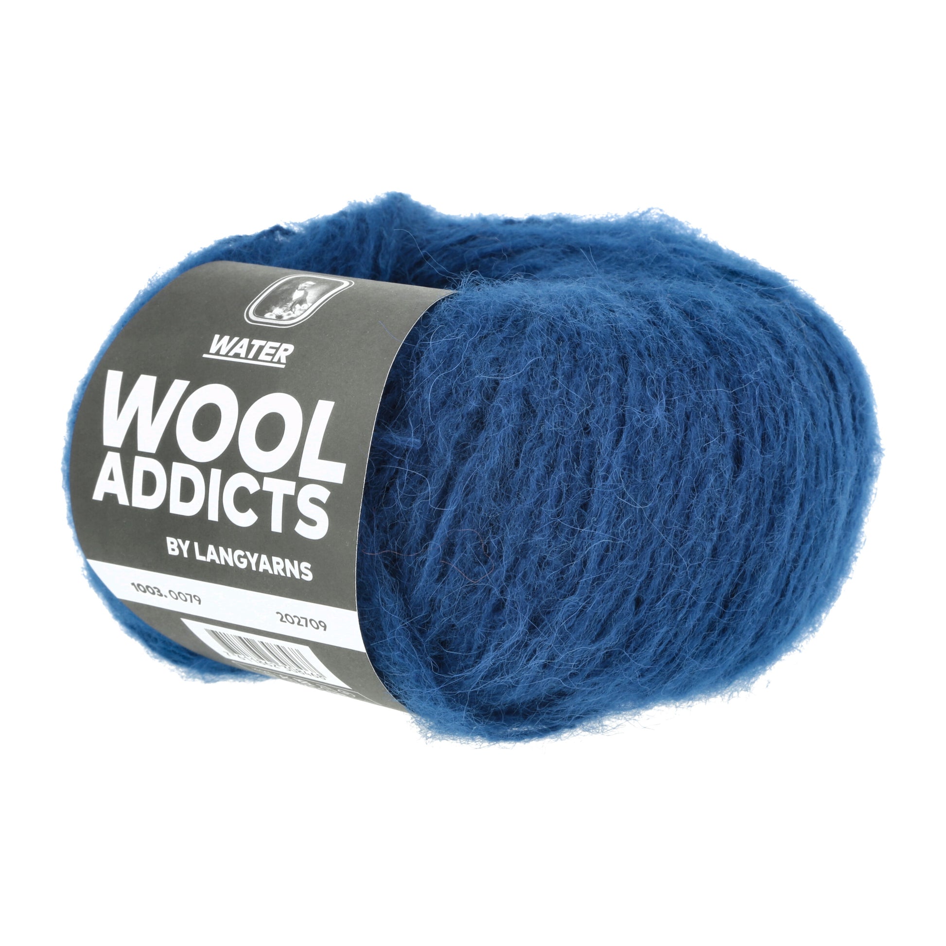 Lang Yarns WATER Wooladdicts in der Farbe saphire