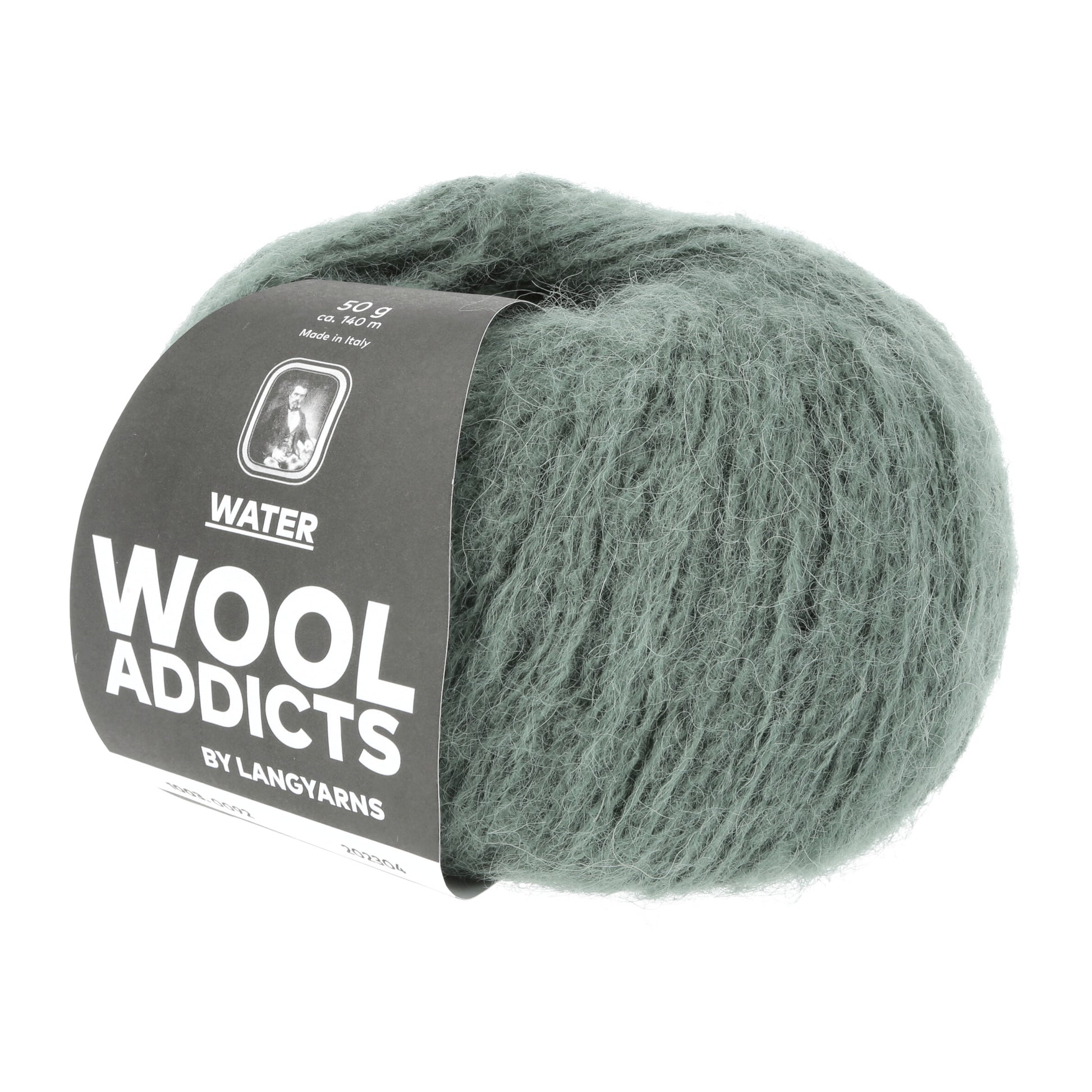 Lang Yarns WATER Wooladdicts in der Farbe sage