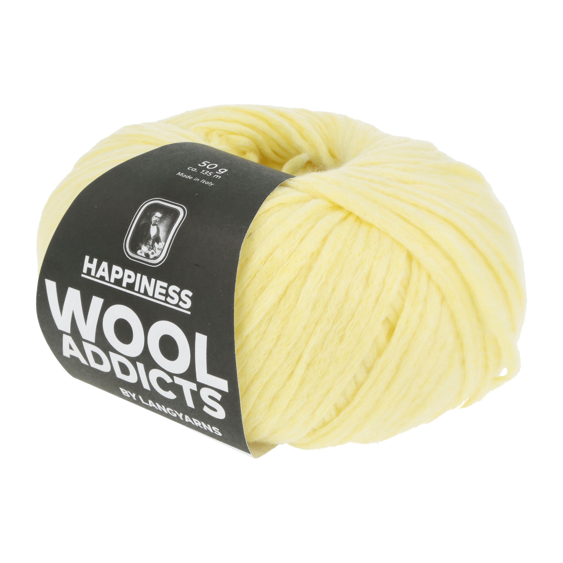 Lang Yarns HAPPINESS Wool Addicts in der Farbe citron