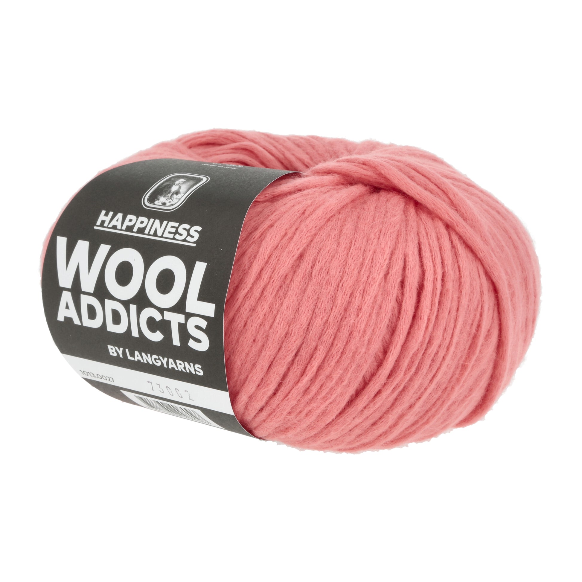 Lang Yarns HAPPINESS Wool Addicts in der Farbe peony