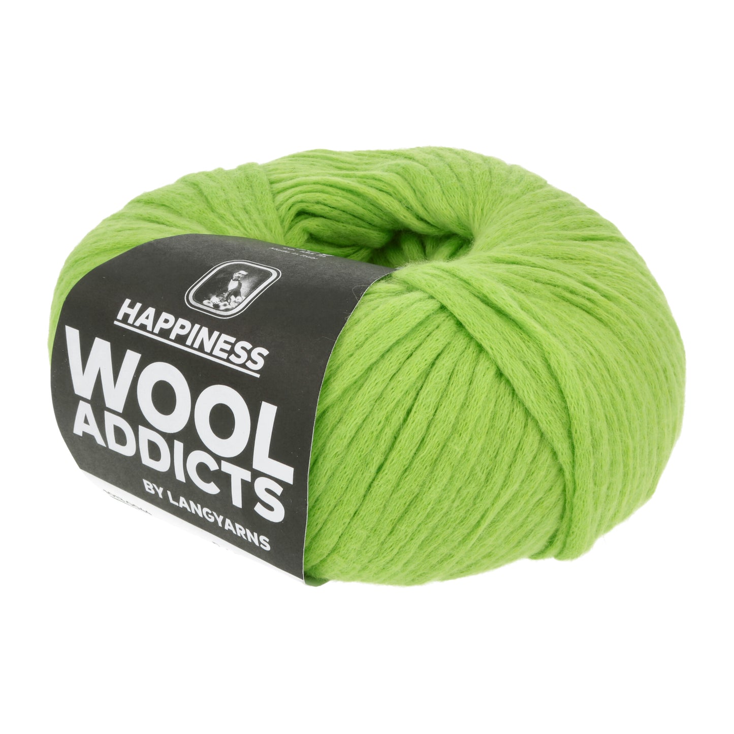 Lang Yarns HAPPINESS Wool Addicts in der Farbe lime