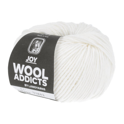 Lang Yarns JOY Wooladdicts in der Farbe weiß