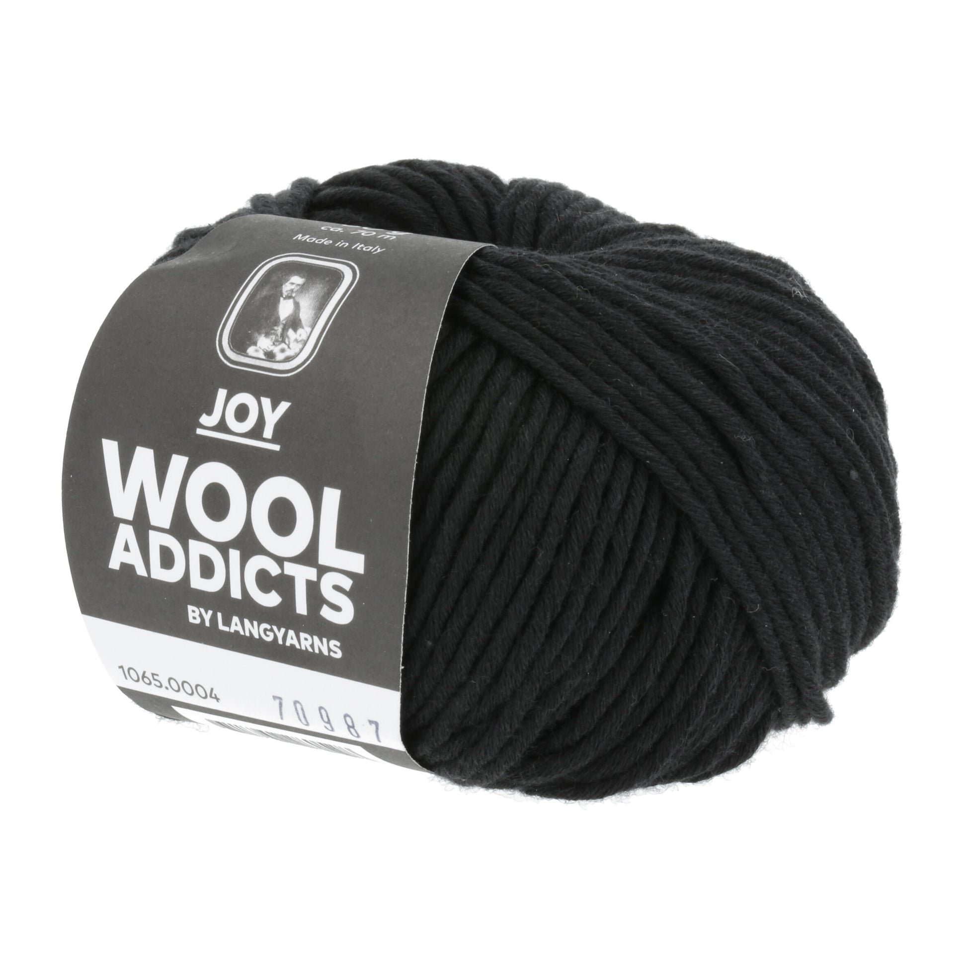 Lang Yarns JOY Wooladdicts in der Farbe schwarz