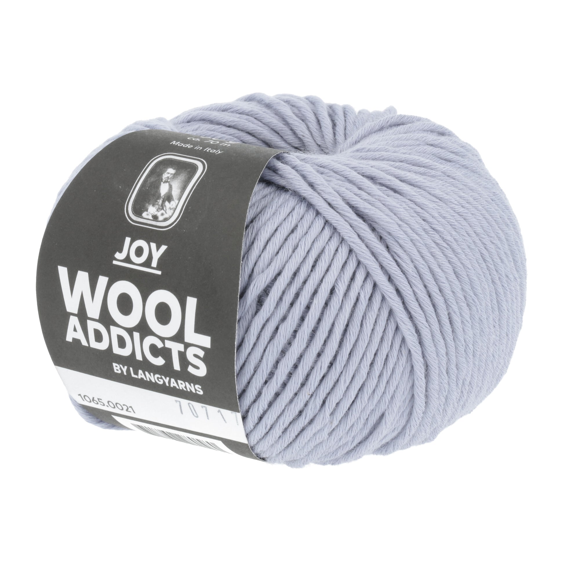 Lang Yarns JOY Wooladdicts in der Farbe hellblau