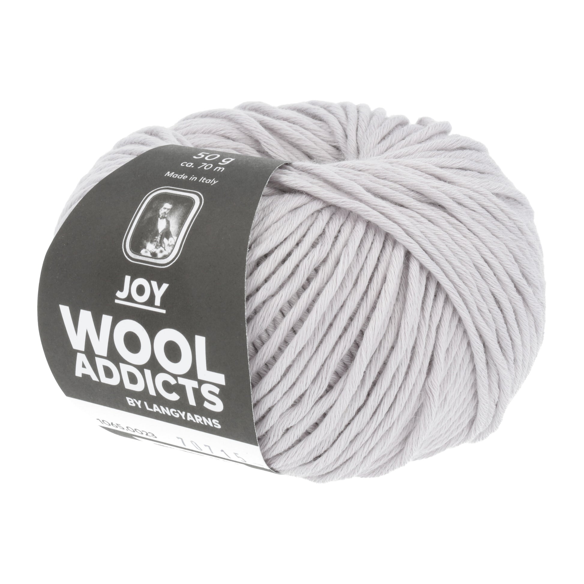 Lang Yarns JOY Wooladdicts in der Farbe silber