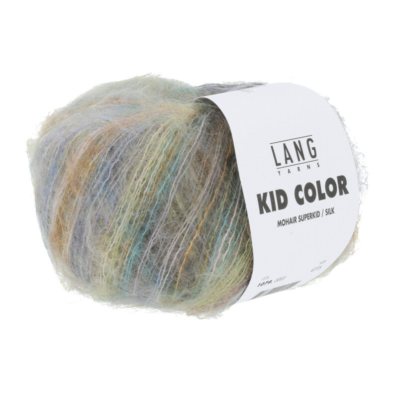 Lang Yarns Kid Color in der Farbe lila gold