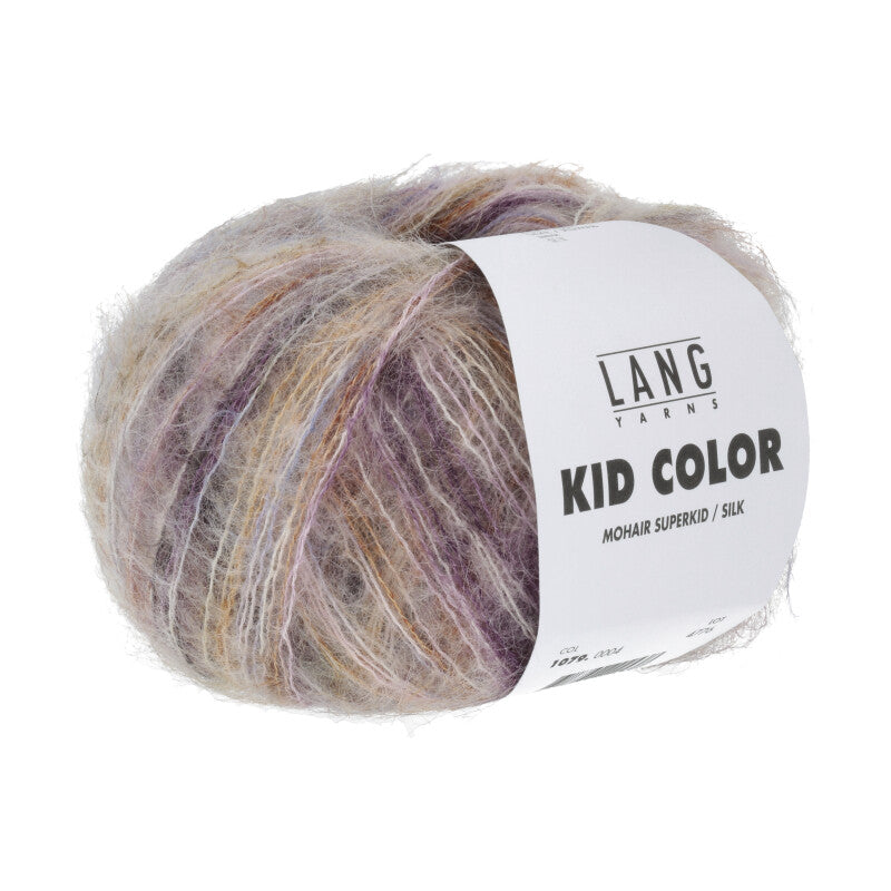 Lang Yarns Kid Color in der Farbe rot gold