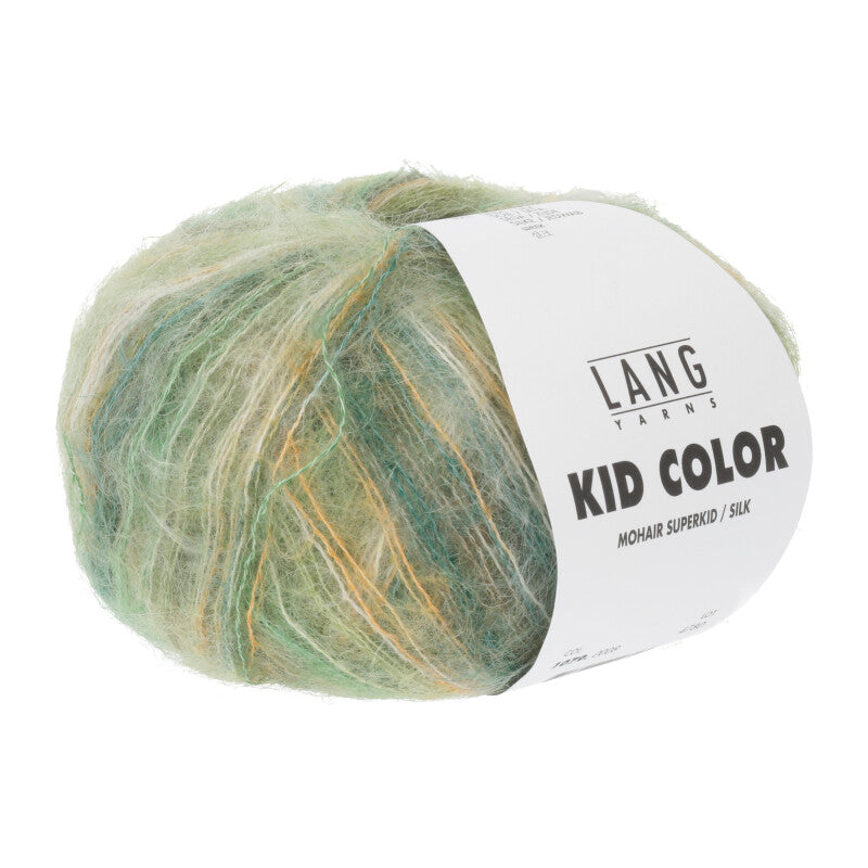 Lang Yarns Kid Color in der Farbe grün