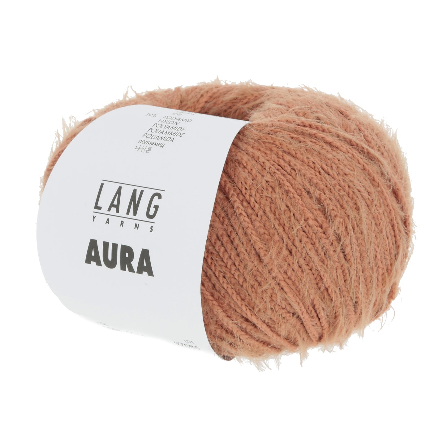 Lang Yarns Aura in der Farbe nougat