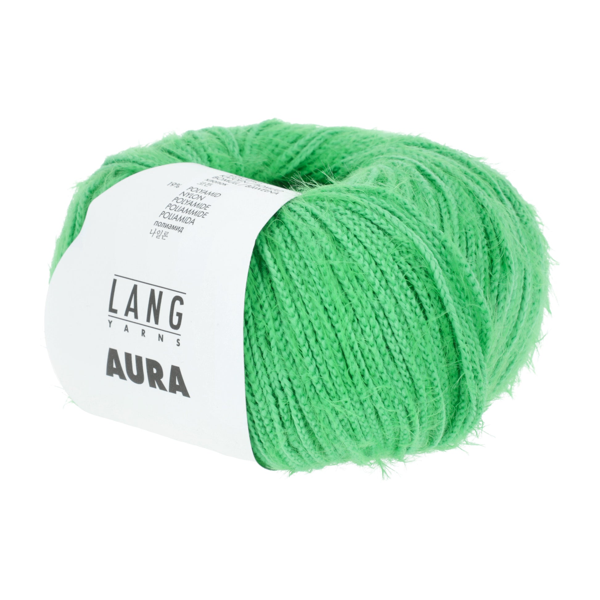 Lang Yarns Aura in der Farbe grün