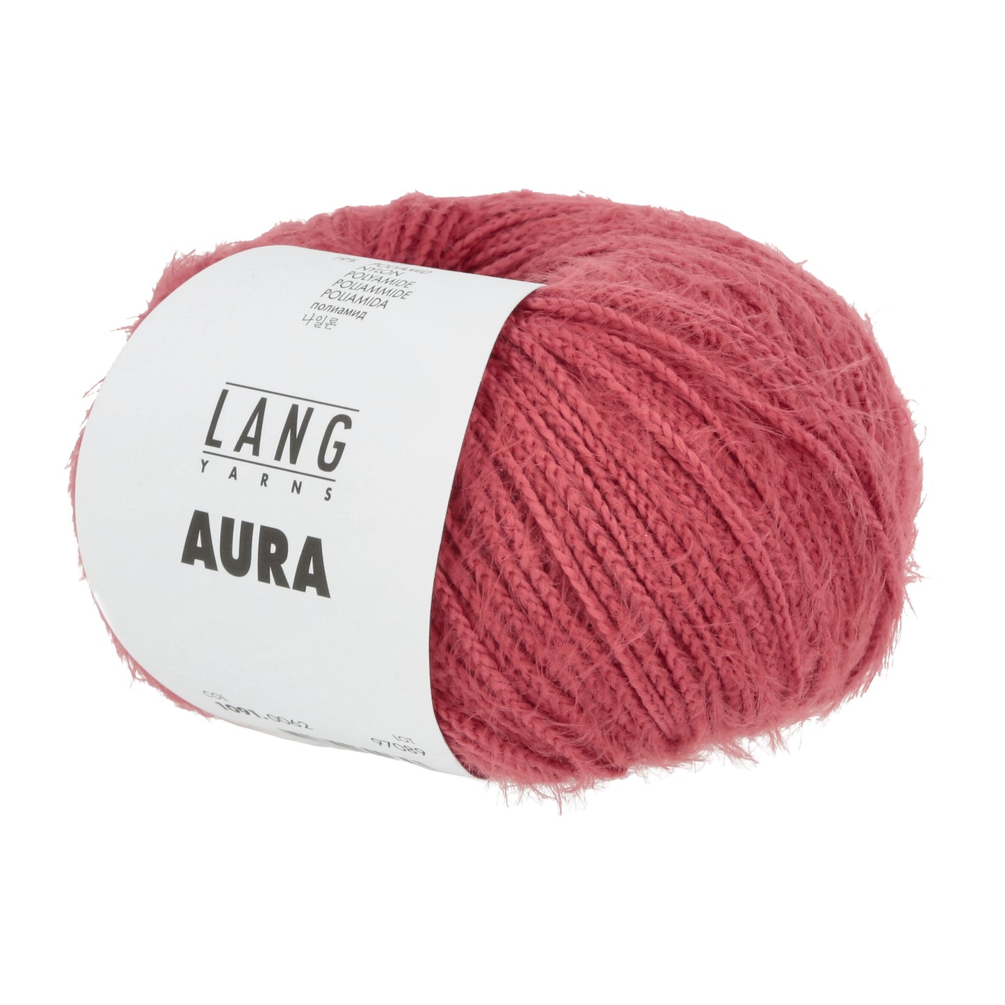 Lang Yarns Aura in der Farbe dunkelrot