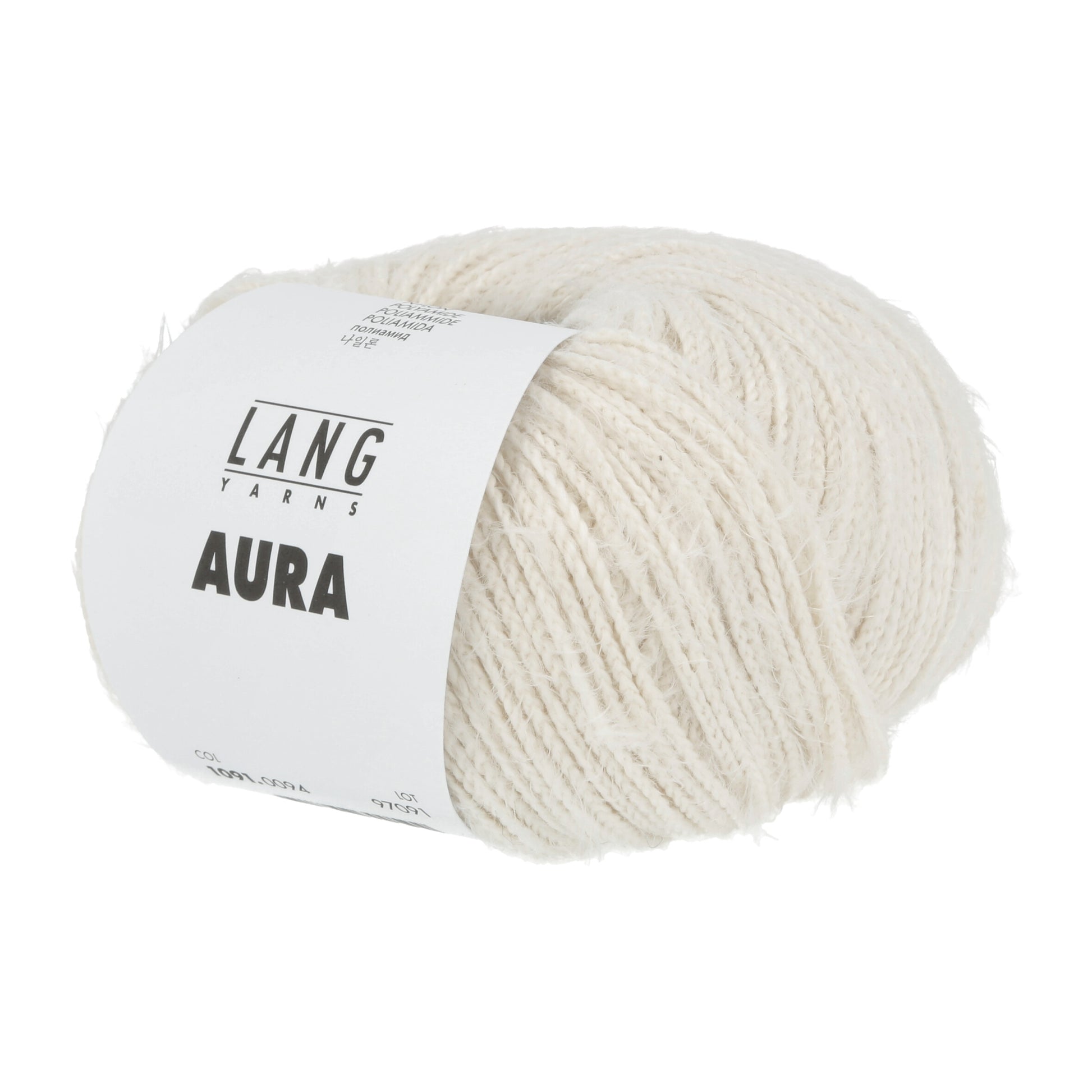 Lang Yarns Aura in der Farbe offwhite