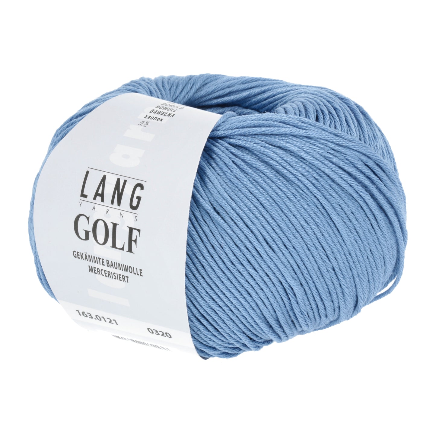 Lang Yarns Golf in der Farbe ciel