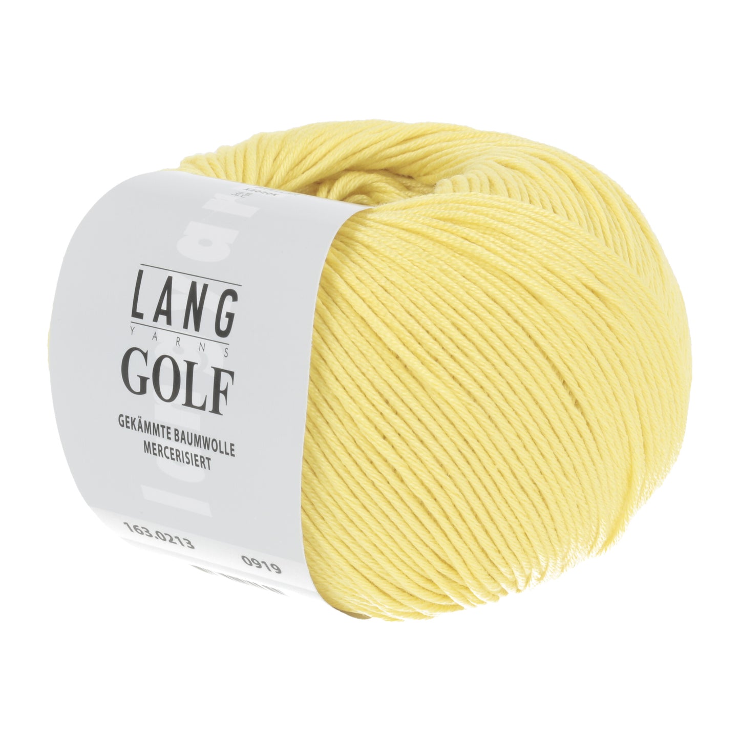 Lang Yarns Golf in der Farbe zitrone