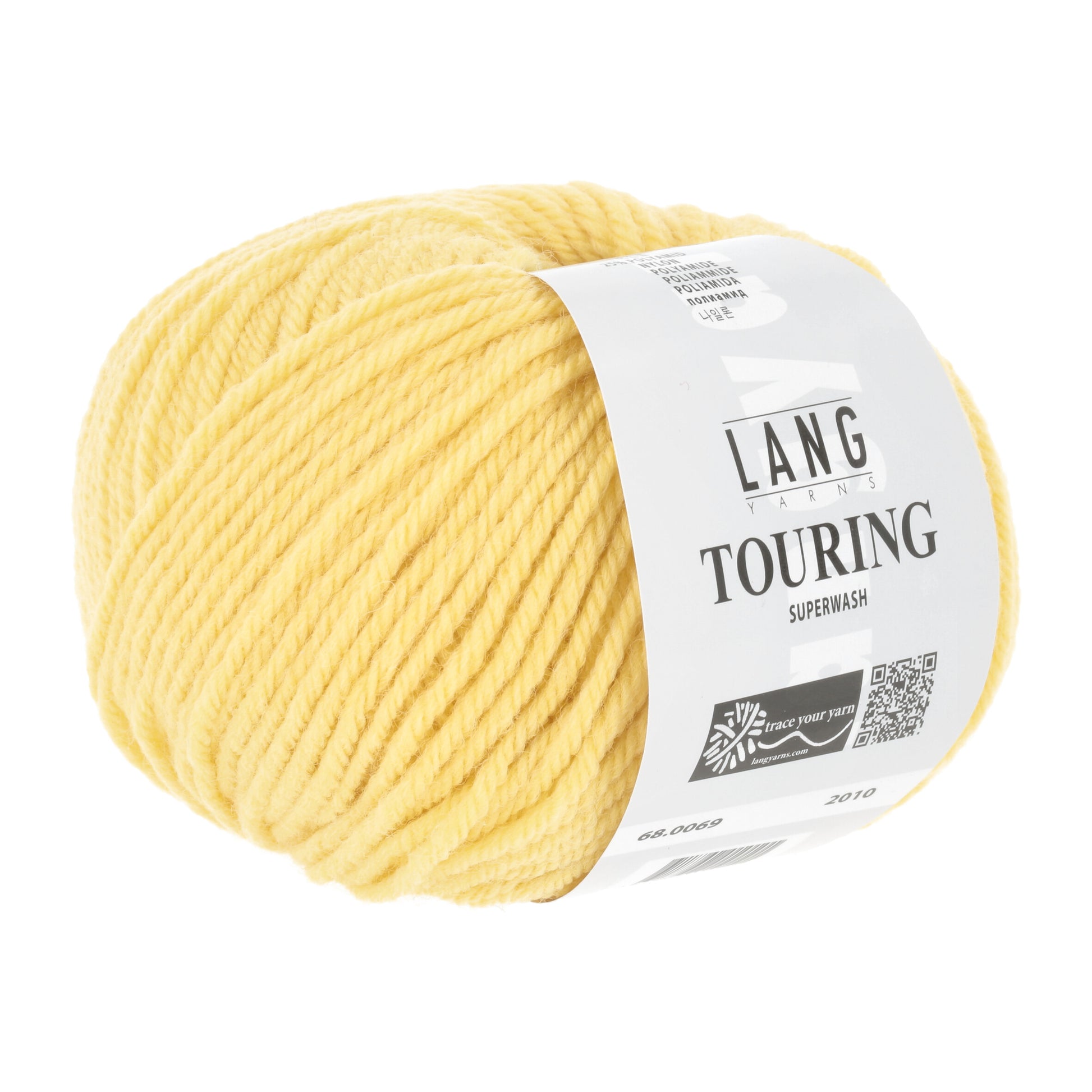 Lang Yarns TOURING in der Farbe gelb