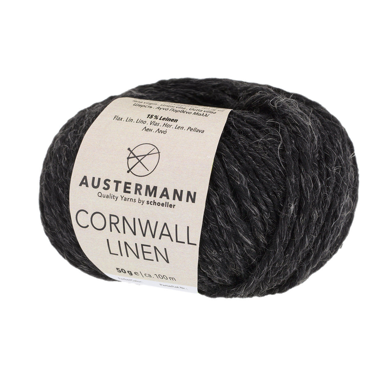 Austermann Cornwall Linen in der Farbe anthrazit