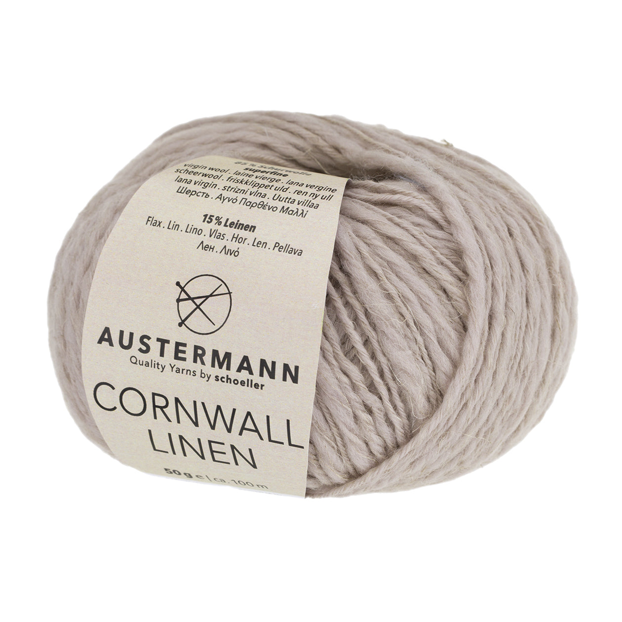 Austermann Cornwall Linen in der Farbe sand