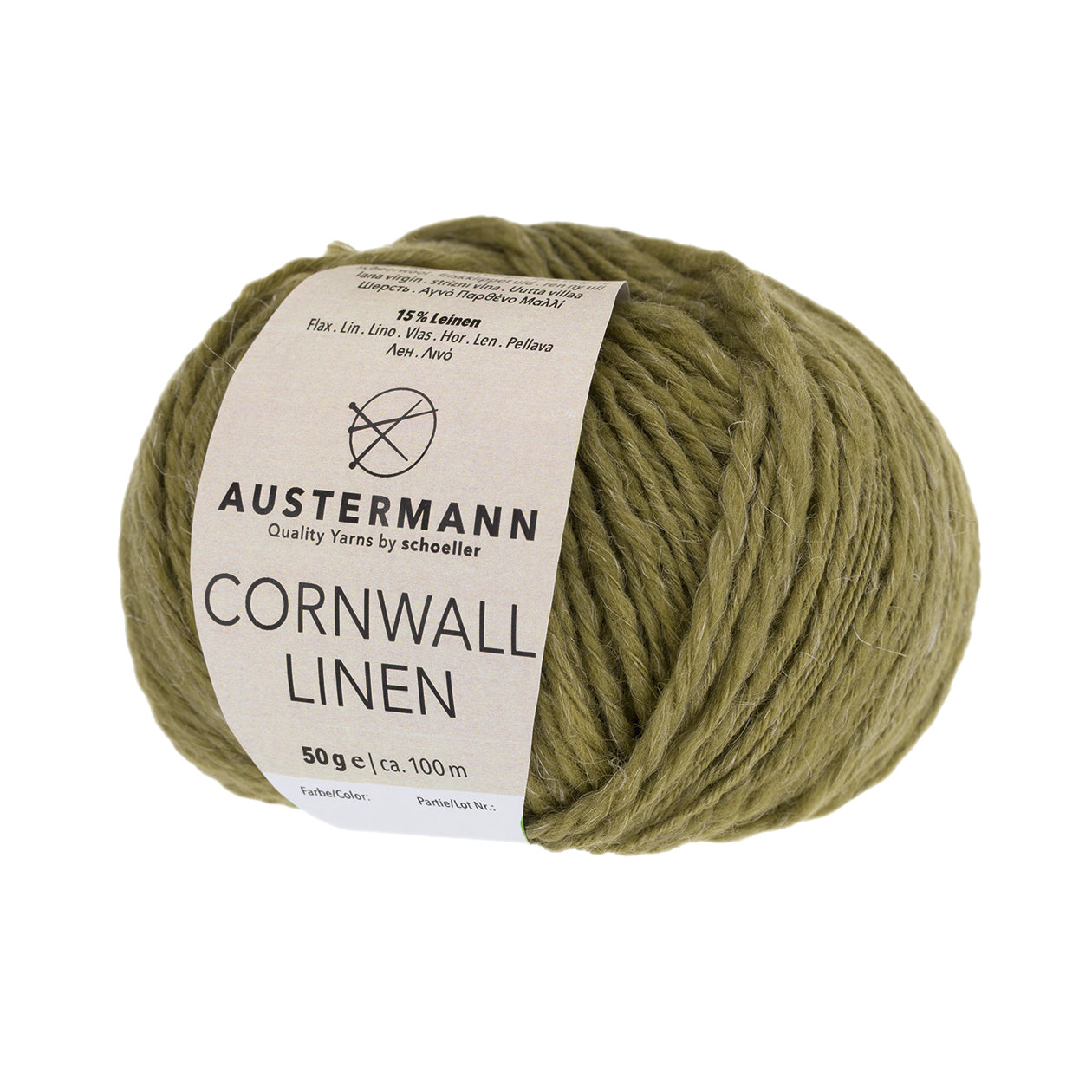 Austermann Cornwall Linen in der Farbe schilf