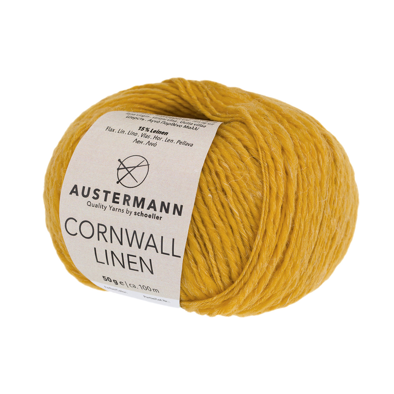 Austermann Cornwall Linen in der Farbe gold