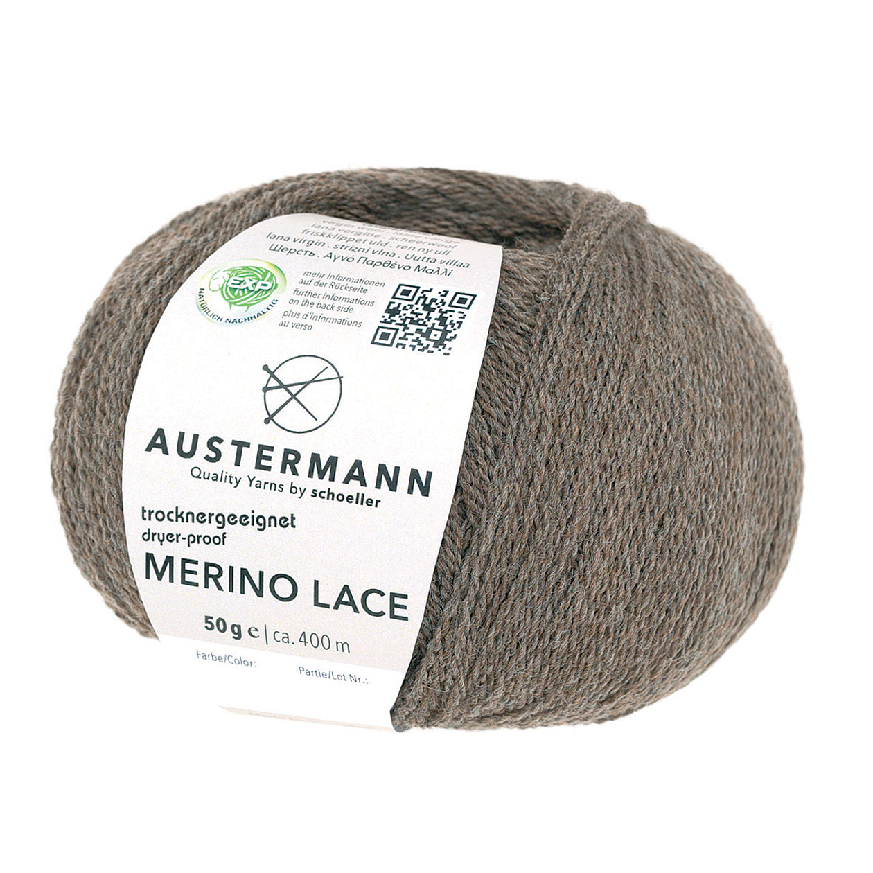 Austermann Merino Lace in der Farbe braun meliert