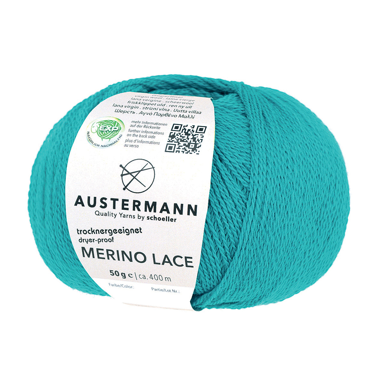 Austermann Merino Lace in der Farbe türkis