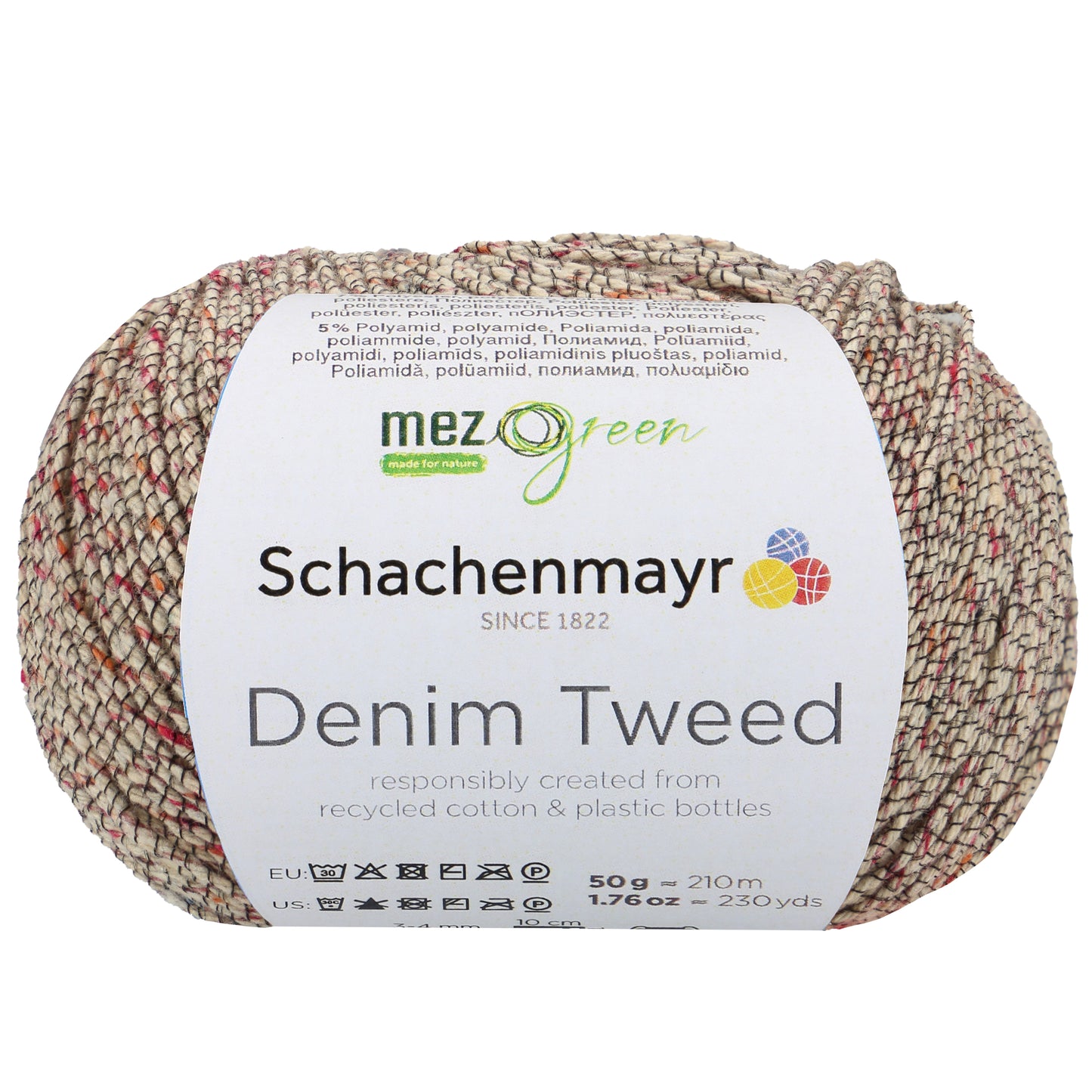 Schachenmayr Denim Tweed in der Farbe kiesel