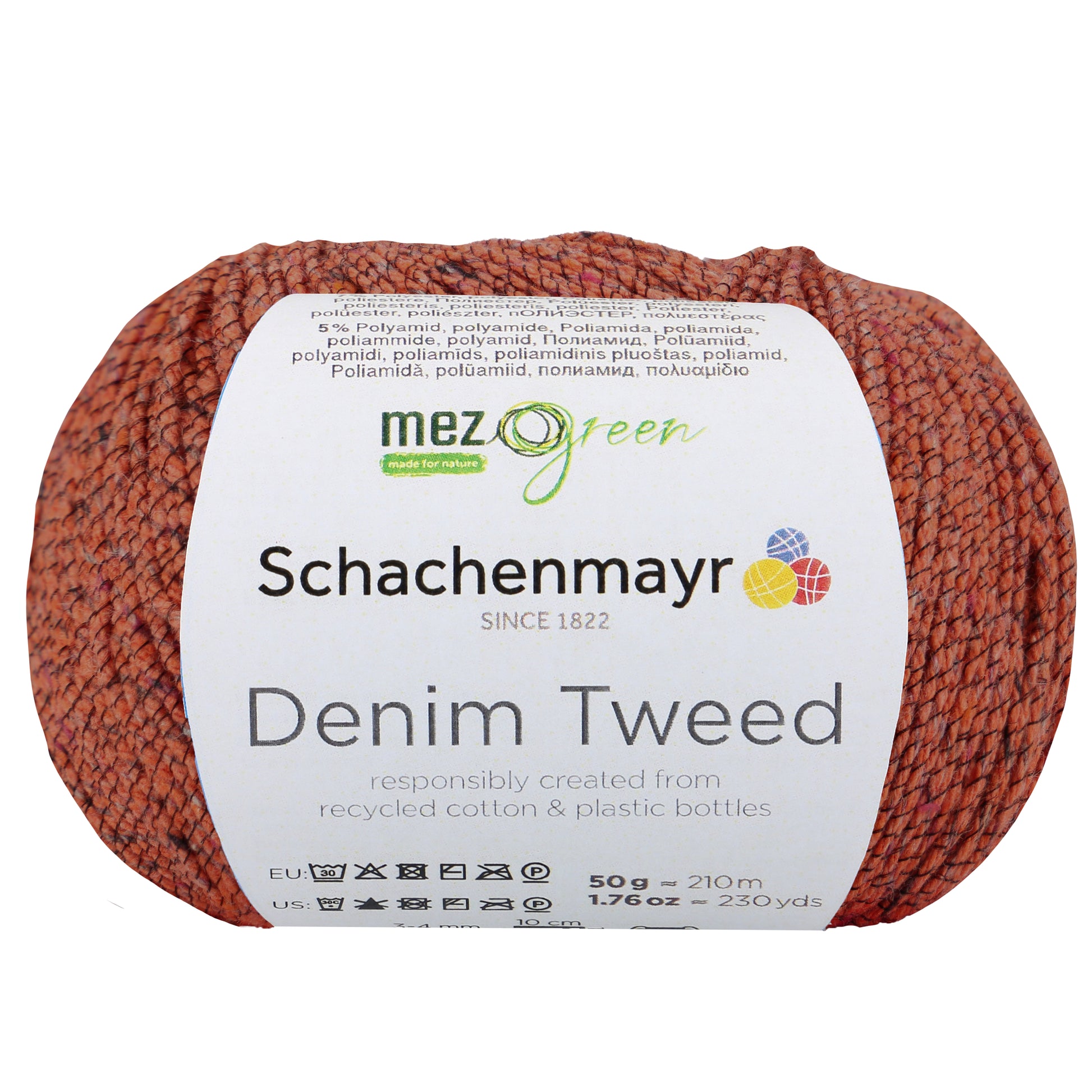 Schachenmayr Denim Tweed in der Farbe papaya