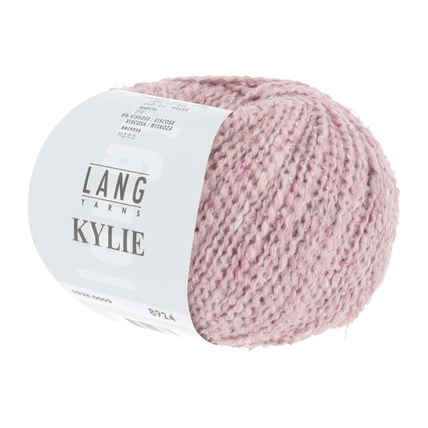 Ganzjahresgarn Lang Yarns Kylie in der Farbe rosa