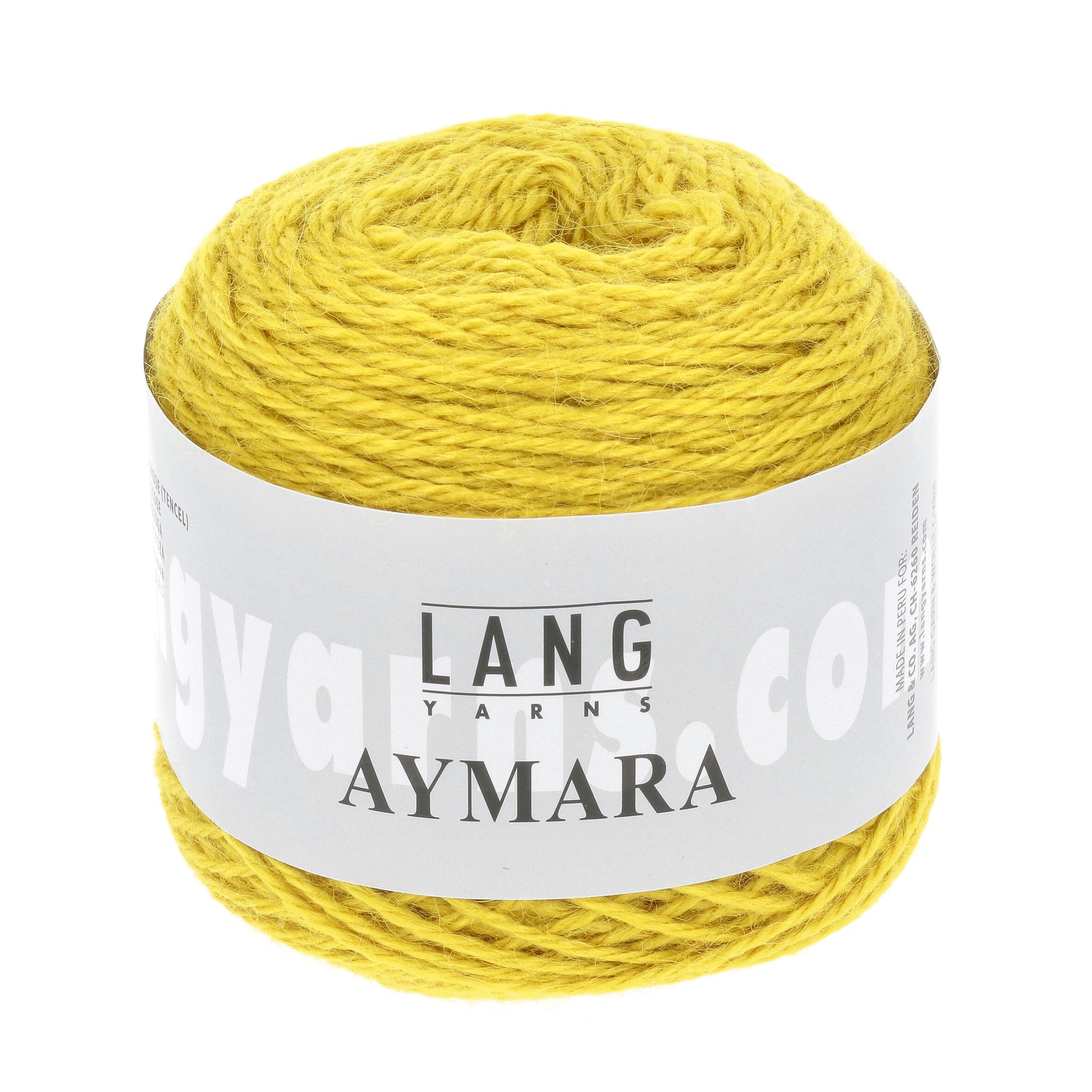 Wintergarn Lang Yarns Aymara n der Farbe ocker