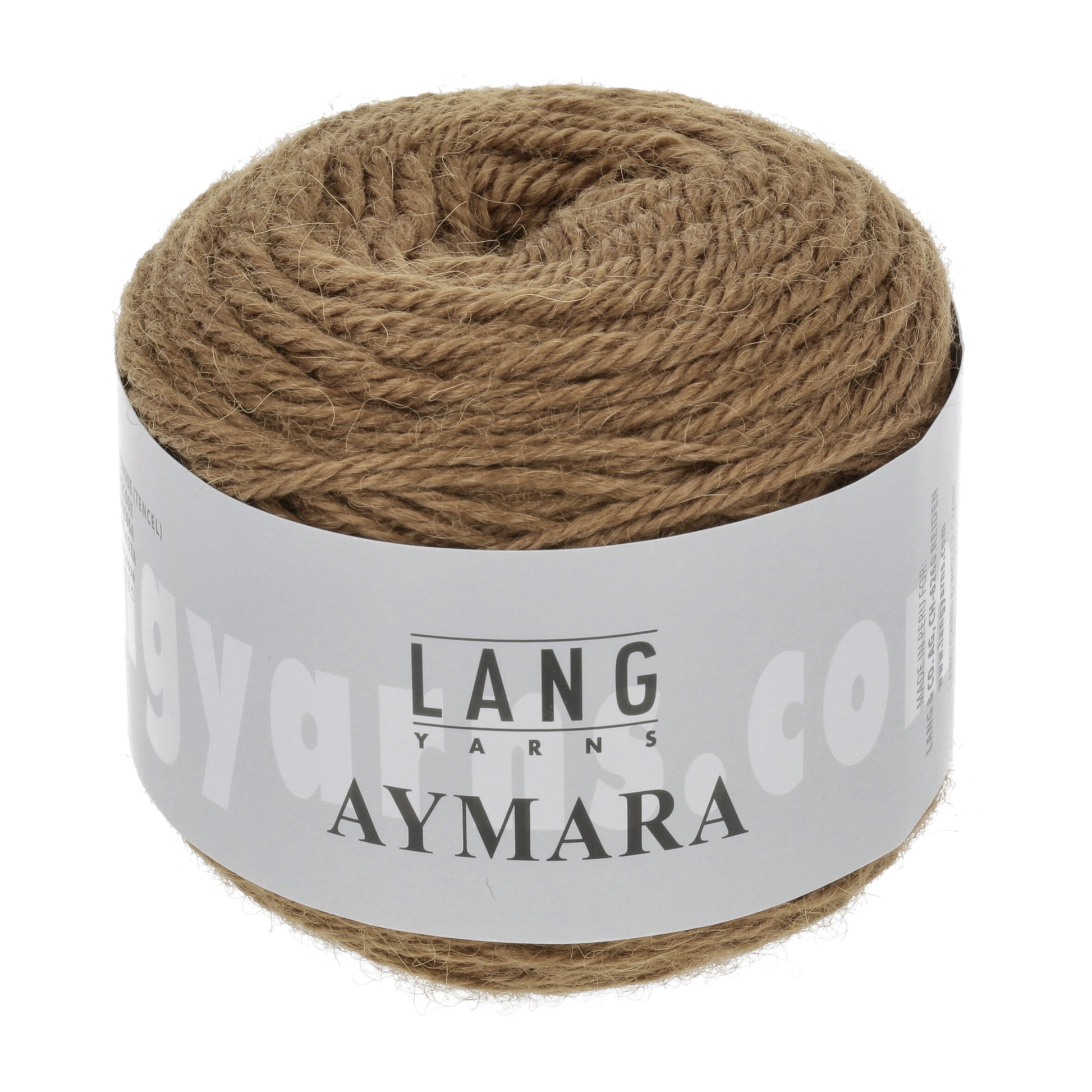 Wintergarn Lang Yarns Aymara n der Farbe nougat