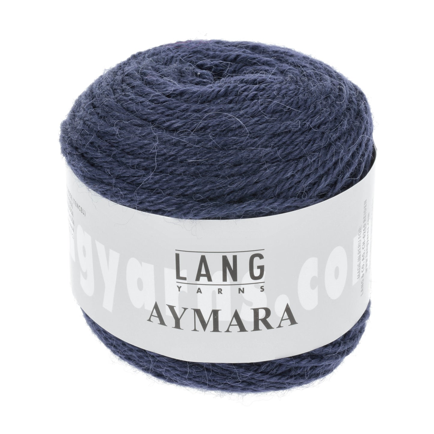 Wintergarn Lang Yarns Aymara n der Farbe marine