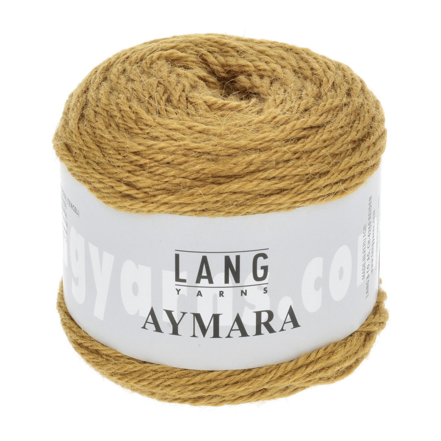 Wintergarn Lang Yarns Aymara n der Farbe gold