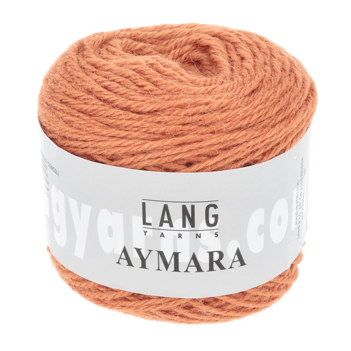 Wintergarn Lang Yarns Aymara n der Farbe orange