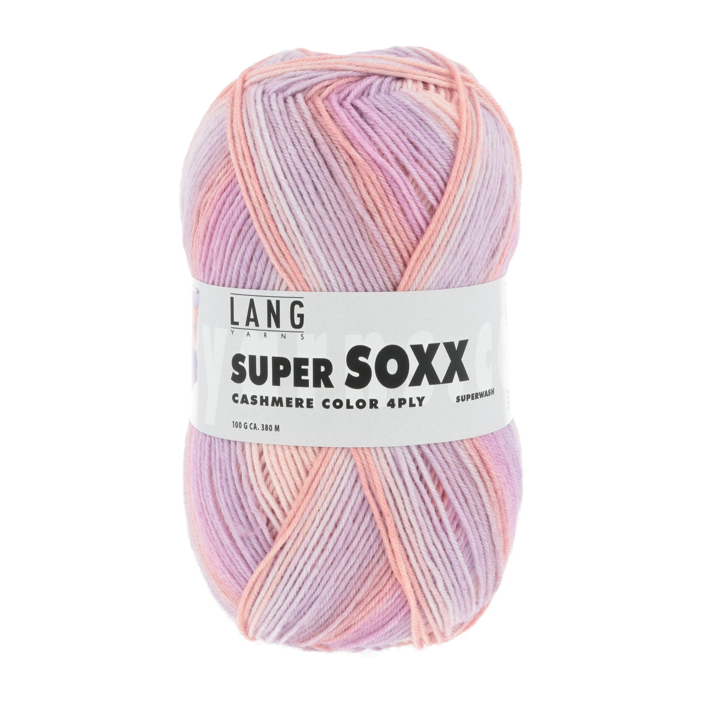 Lang Yans Super Soxx Cashmere in der Farbe rosa flieder