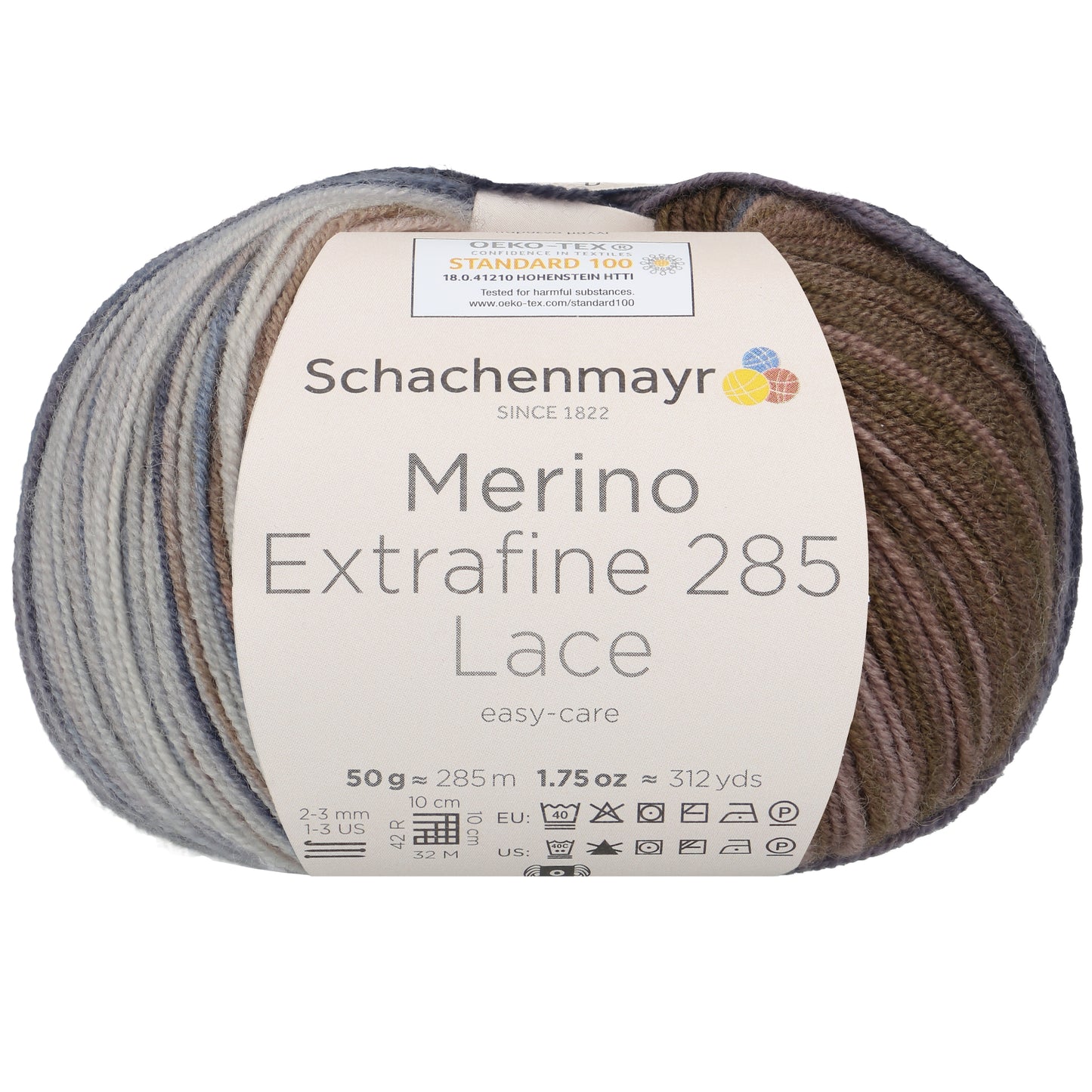 Ganzjahresgarn Merino 285 in der Farbe stone