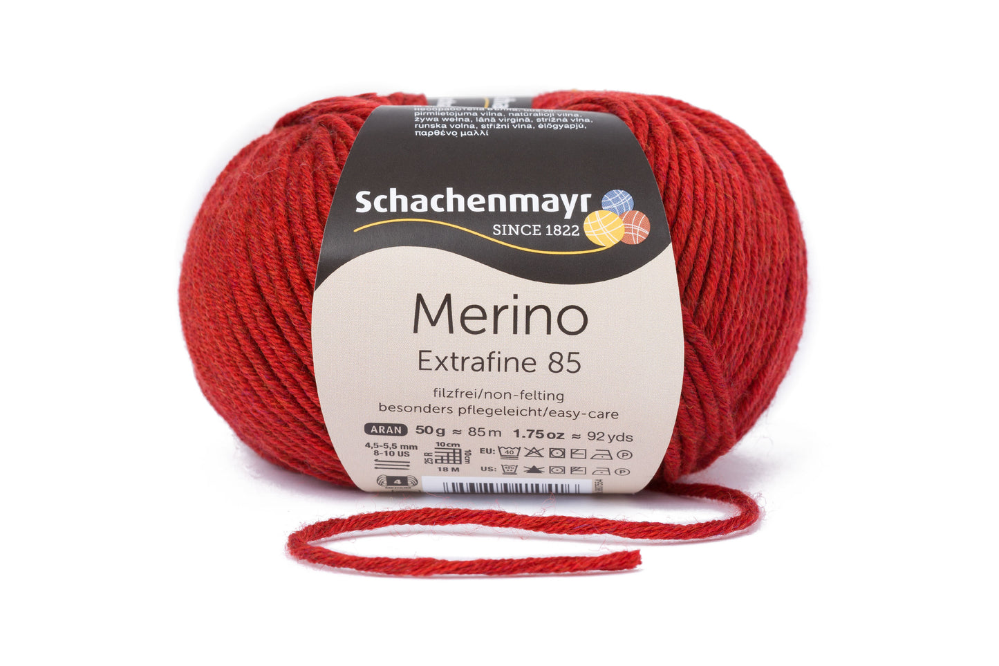 Wintergarn Merino 85 in der Farbe passion meliert