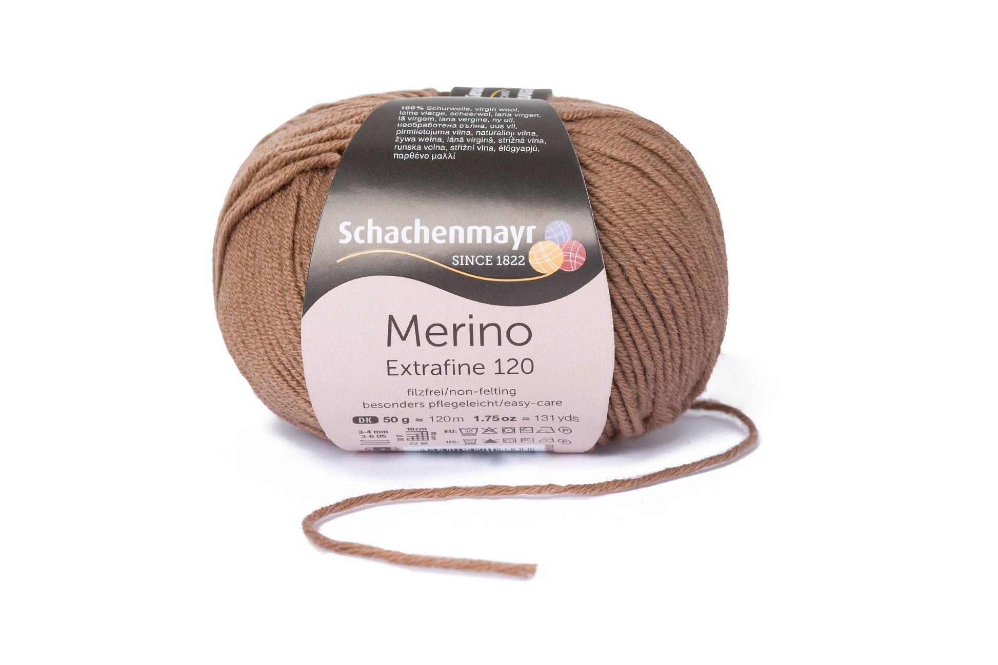 Ganzjahresgarn Merino 120 in der Farbe Trenchcoat