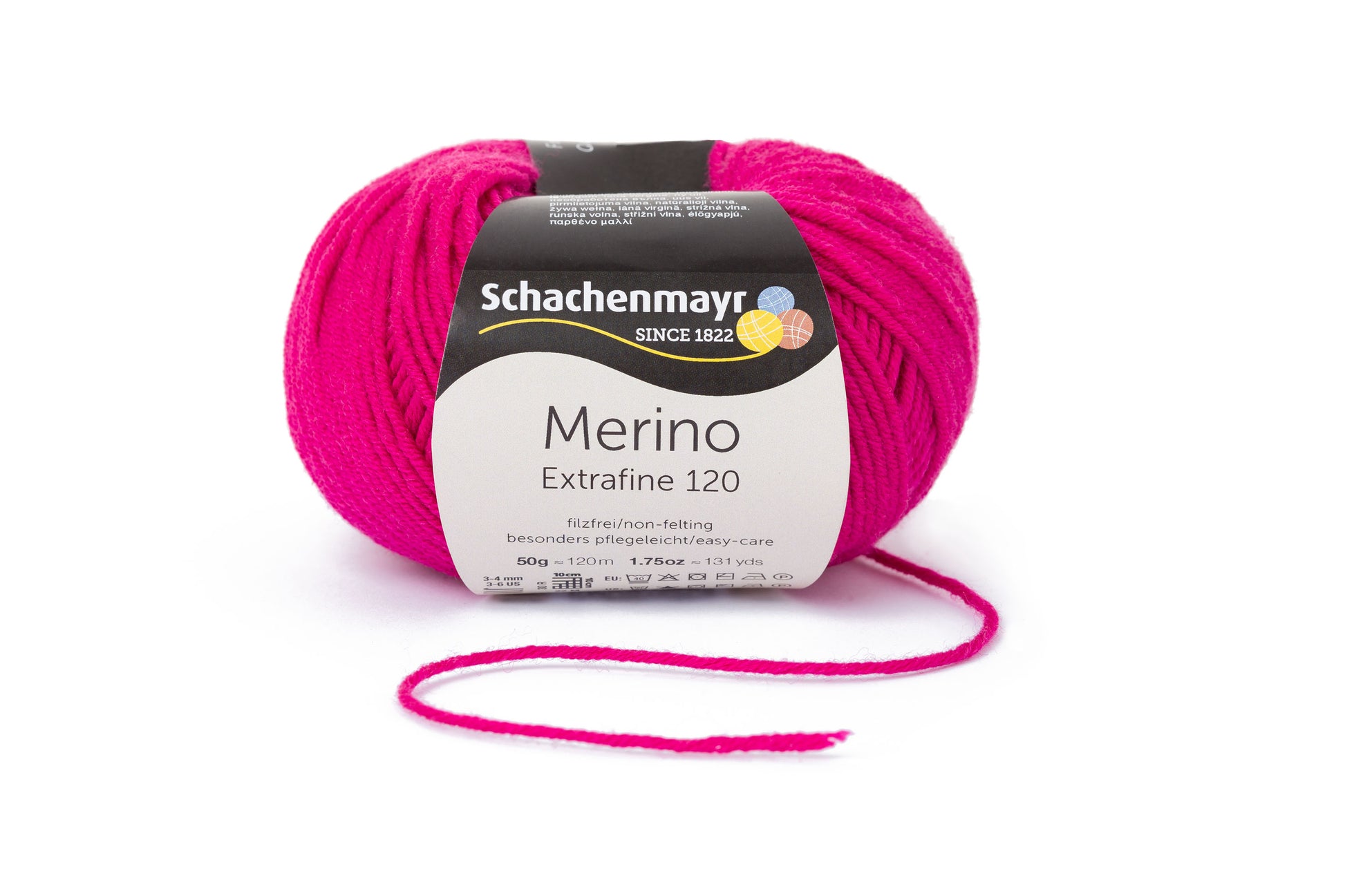 Ganzjahresgarn Merino 120 in der Farbe Kardinal