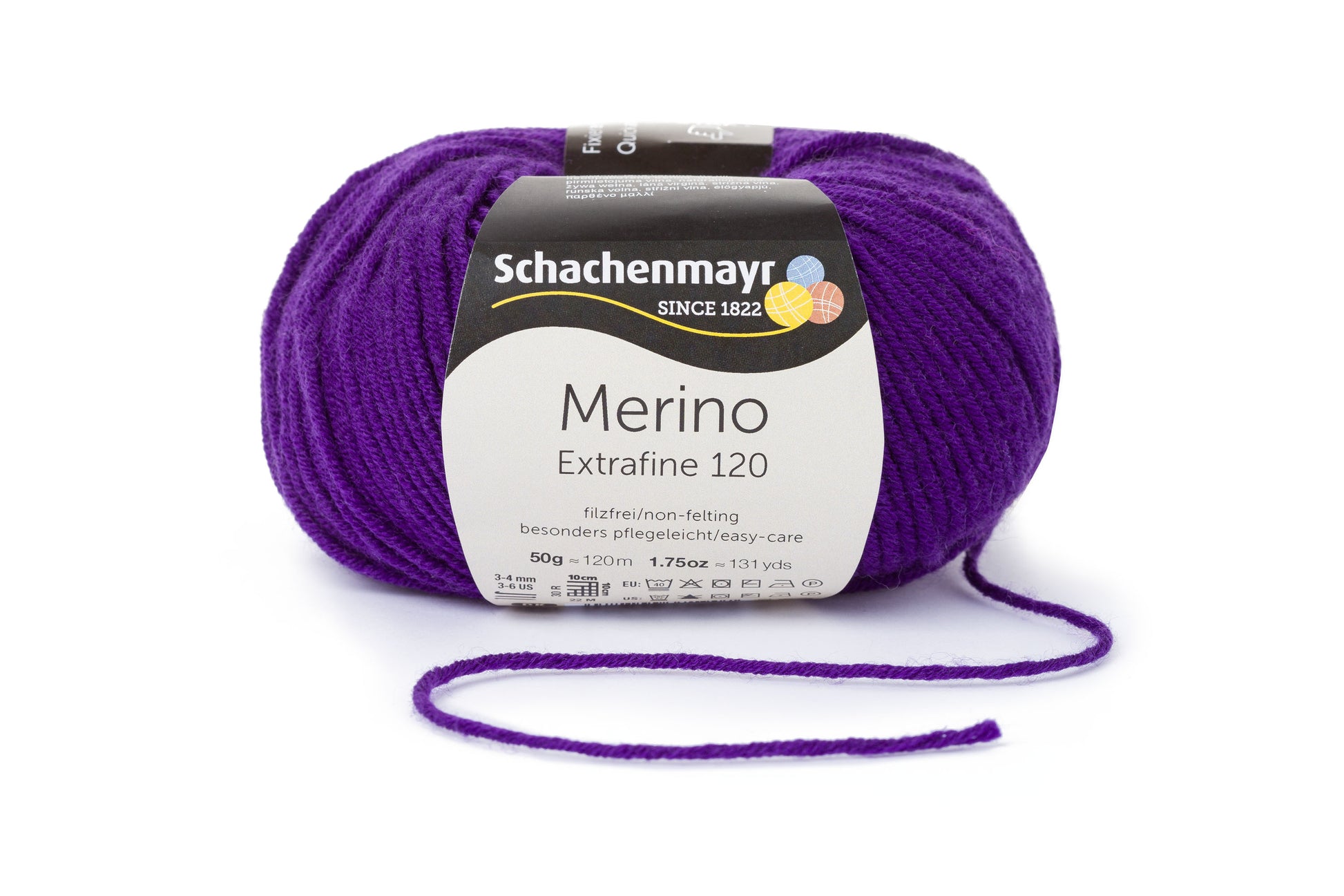 Ganzjahresgarn Merino 120 in der Farbe Clematis