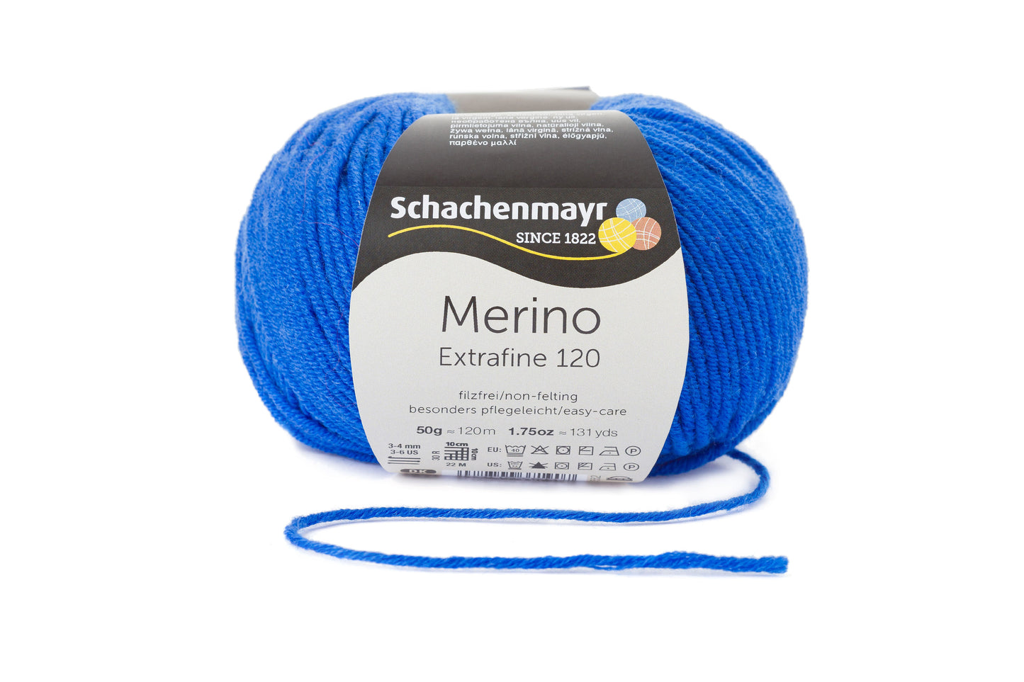 Ganzjahresgarn Merino 120 in der Farbe Royal