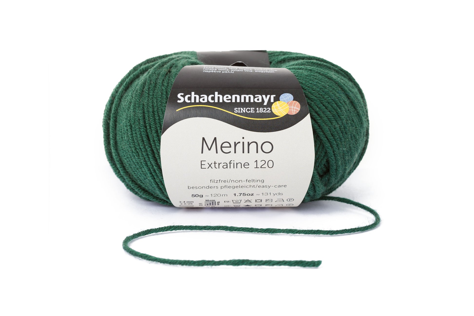 Ganzjahresgarn Merino 120 in der Farbe Tanne