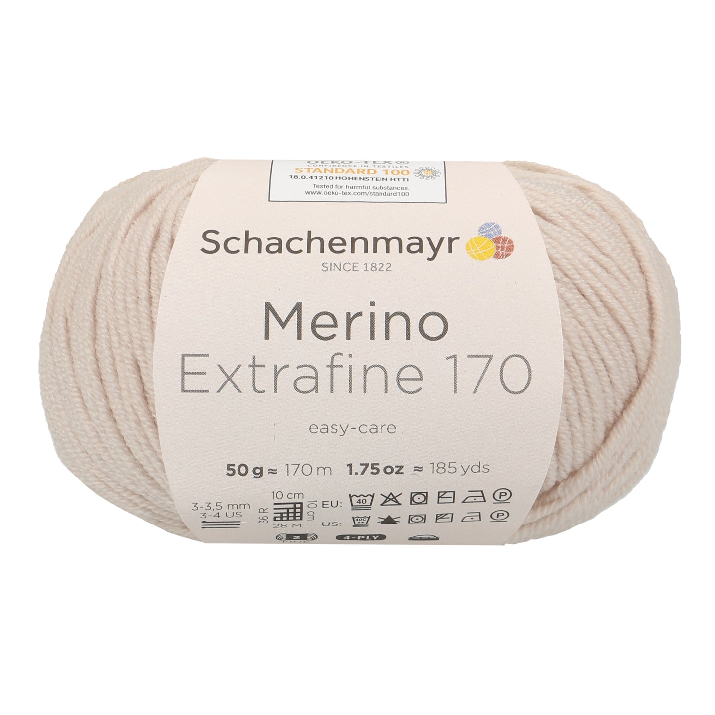 Ganzjahresgarn Merino 170 in der Farbe leinen