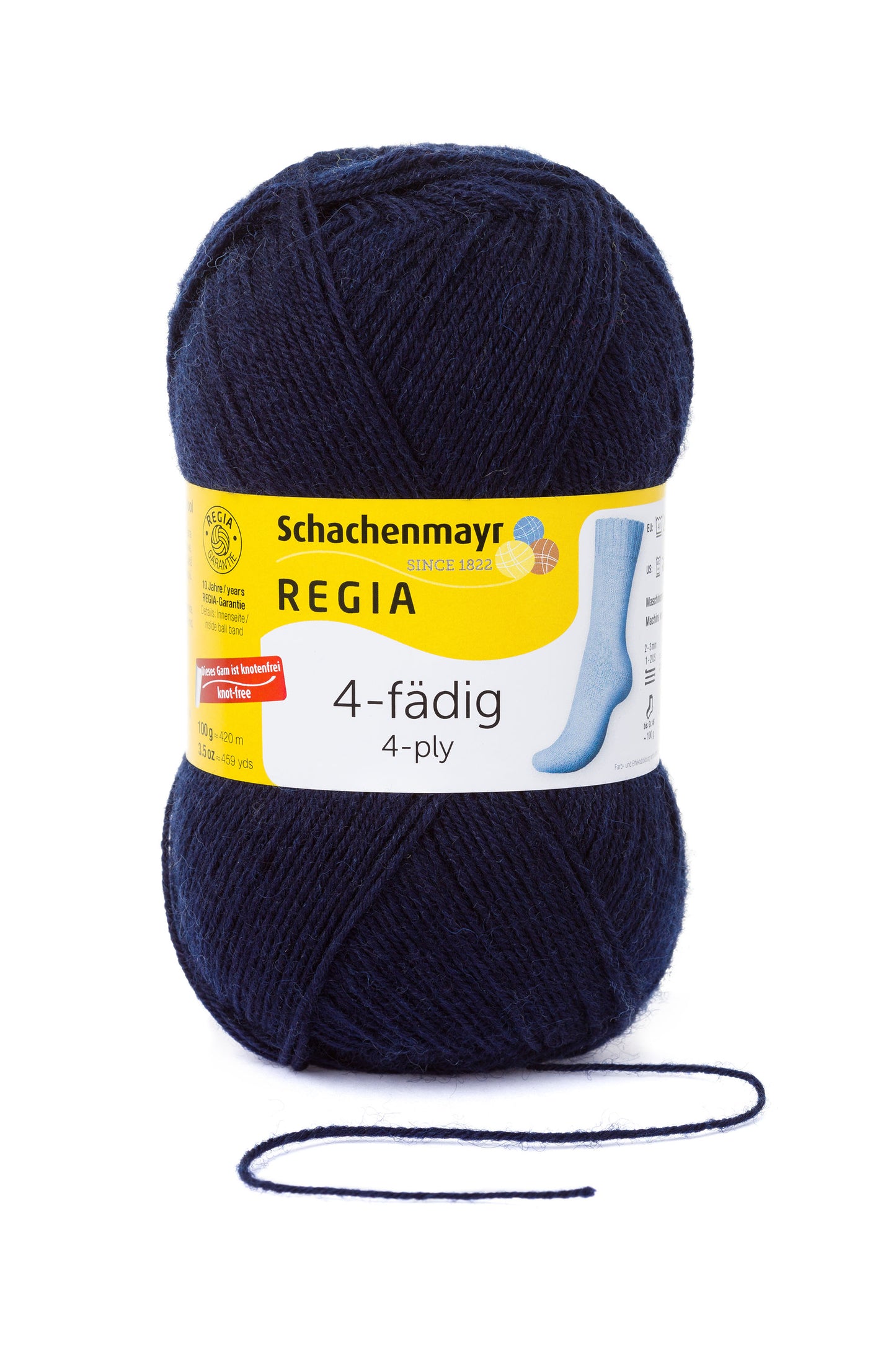 Sockengarn "Regia" in der Farbe Marine