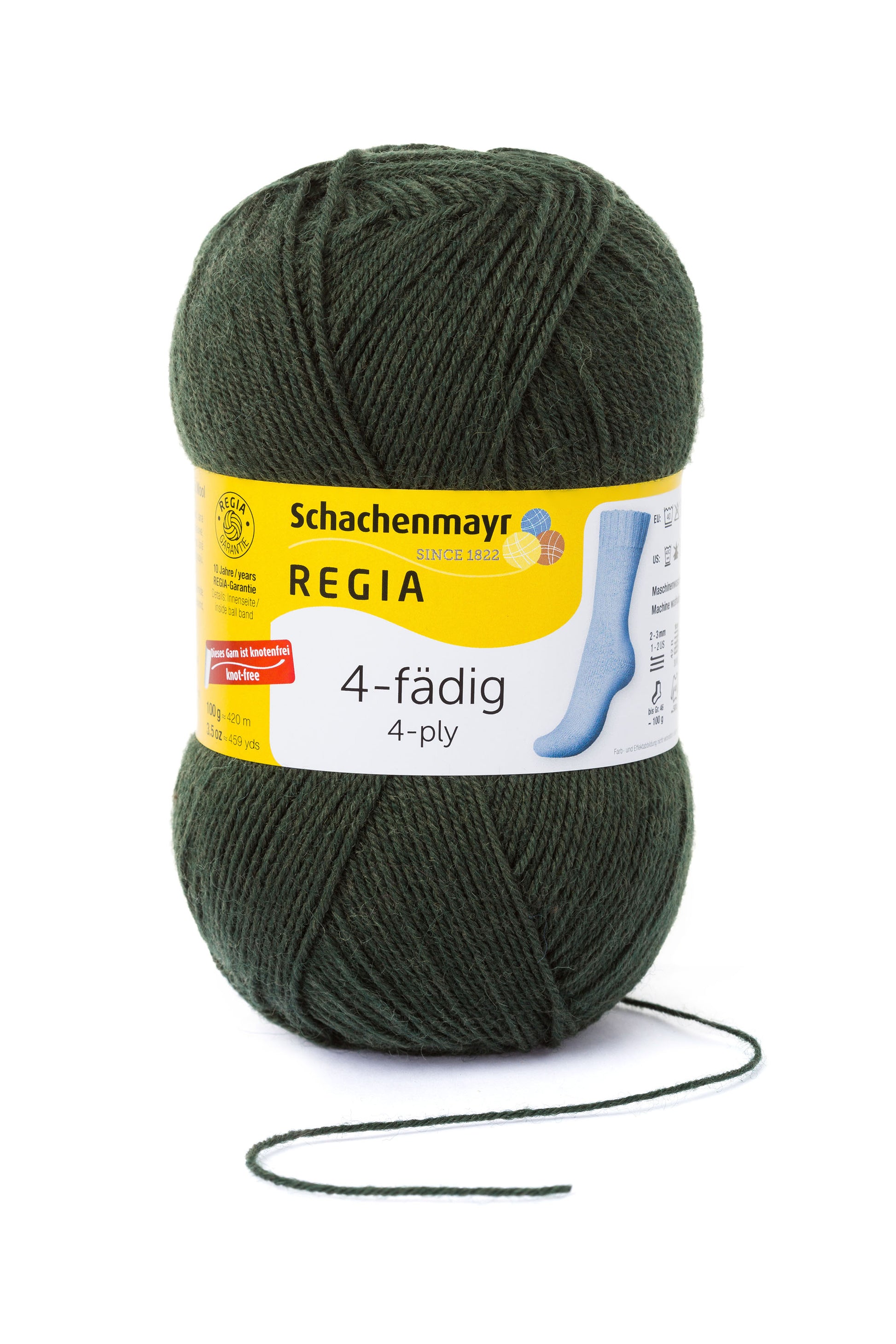 Sockengarn "Regia" in der Farbe Loden