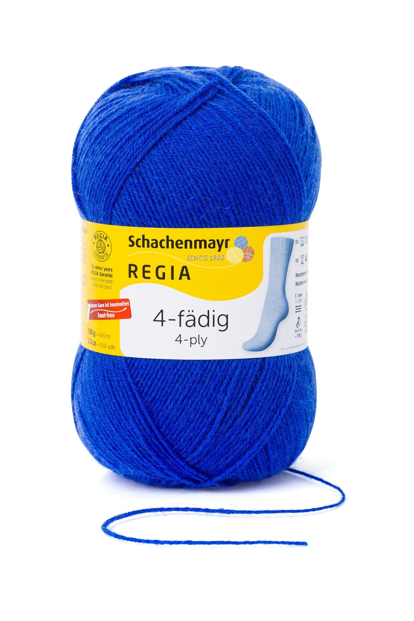 Sockengarn "Regia" in der Farbe Electric-blue