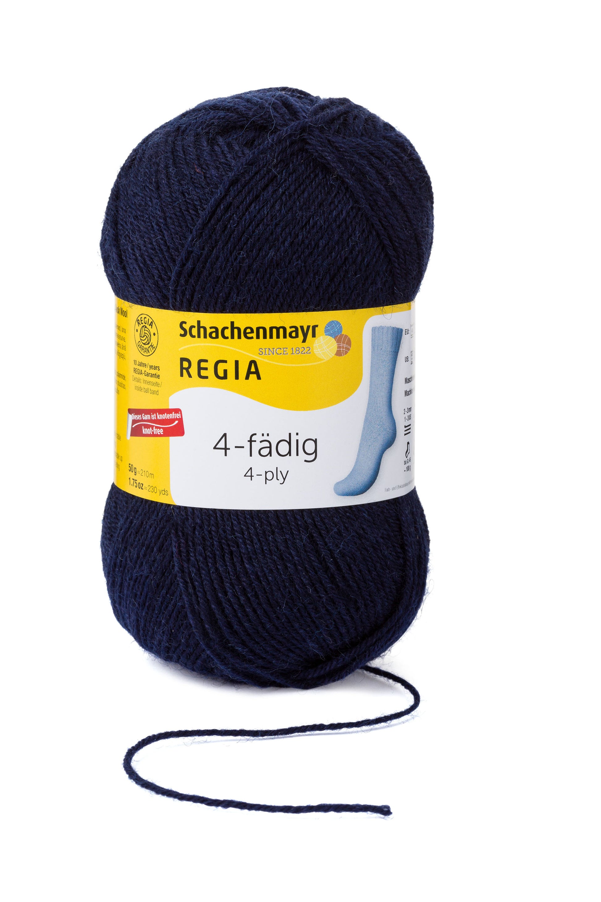 Sockengarn "Regia" in der Farbe Marine