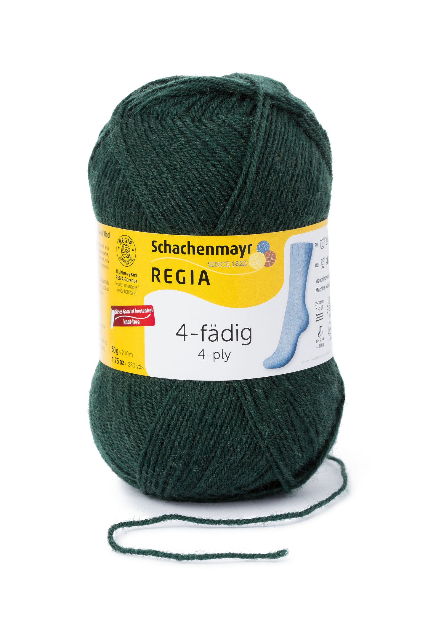 Sockengarn "Regia" in der Farbe Tanne