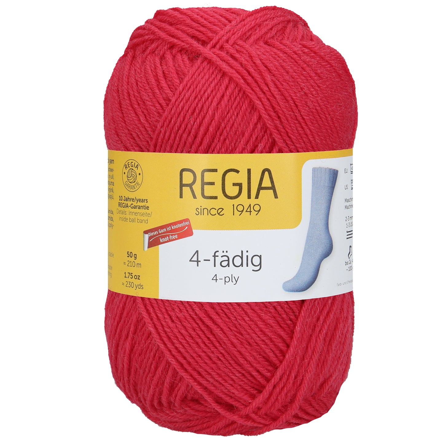 Sockengarn "Regia" in der Farbe Azalee